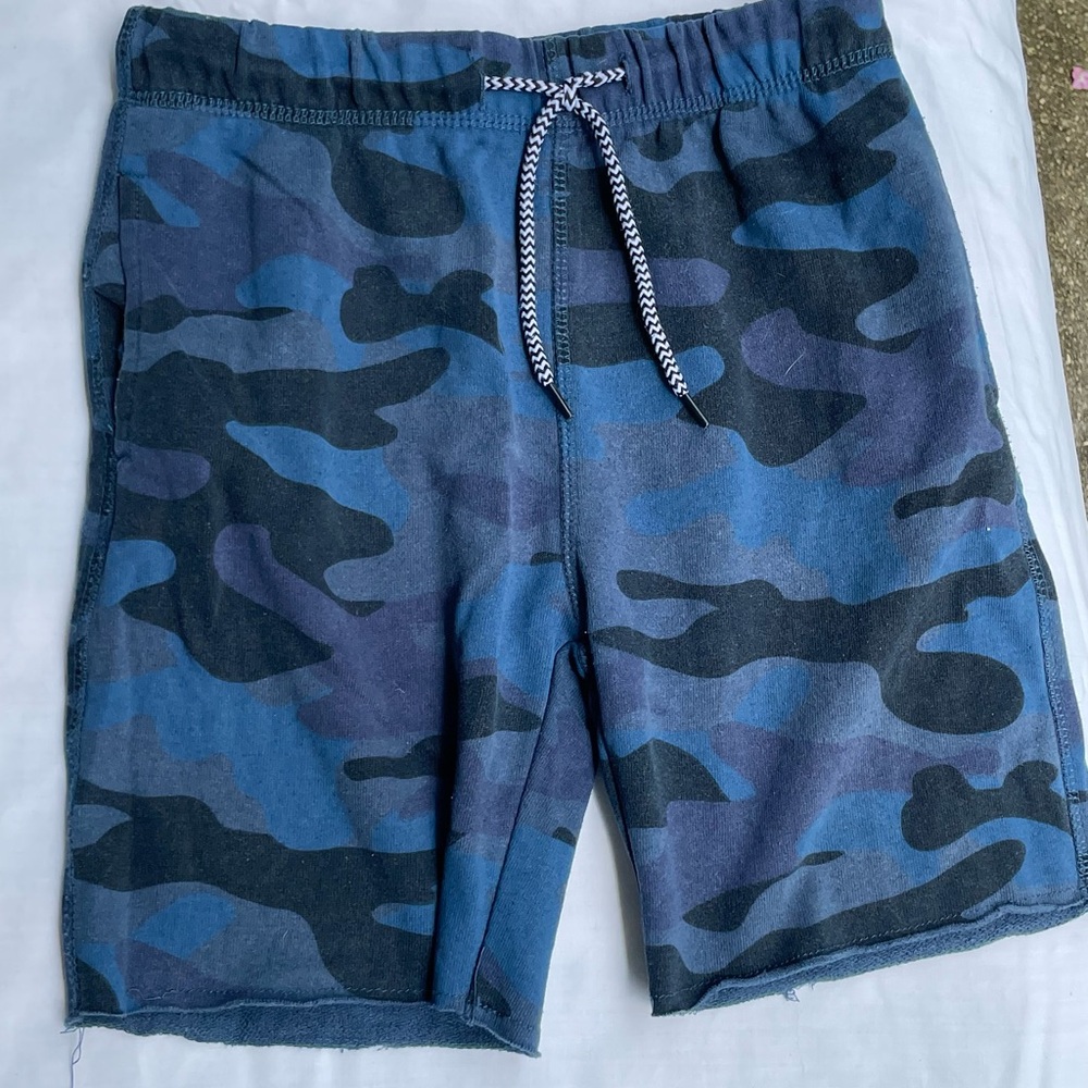 Appaman Blue & Black Camo Kids Shorts
